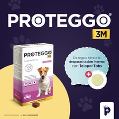 PROTEGGO - ANTIPULGAS PARA PERROS - 3M (>4,5 – 10 kg.)