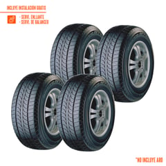 NITTO - Pack de 4 Llantas 205/60R13 NT650 86H 155830