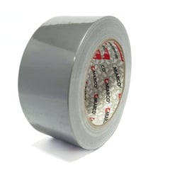 GENERICO - Cinta Adhesiva Duct Tape Ducto Europea 50mm x 30mt MIARCO GRIS PLATA