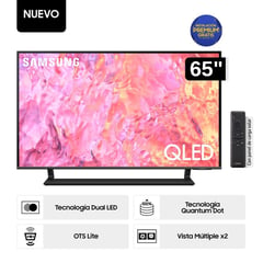 SAMSUNG - Televisor LED Smart TV 65 QLED 4K QN65Q65CAGXPE