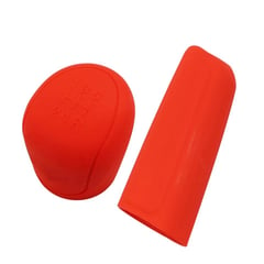 GENERICO - Funda para 5 cambios y freno de mano color rojo