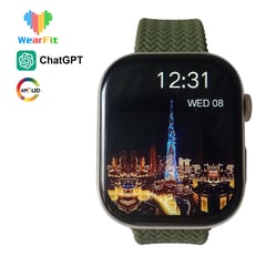 OEM - Smartwatch HK9 Pro Max Serie 9 - Pantalla Amoled & Chat GPT (Verde)