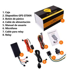 CONCOX - GPS GT06N PARA RASTREO VEHICULAR