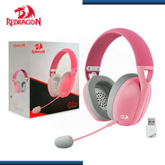 REDRAGON - Auriculares Ire Wireless H848 PINK rosado