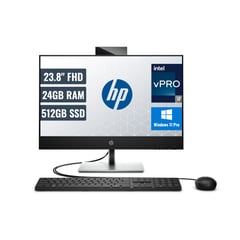 HP - AIO ProOne 440 G9 23.8" FHD Intel i7-12700 DDR4 24GB SSD 512GB+SSD1TB W11Pro