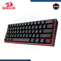 REDRAGON - Teclado FIZZ PRO Wireless Spanish K616-RGB-B BLACK