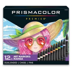 PRISMACOLOR - Marcadores Profesionales x 12 Manga