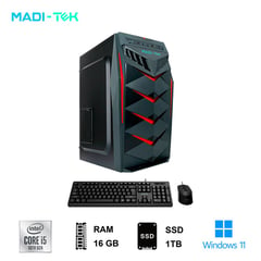 MADI TEK - PC Madi-Tek SKY5-10400 Core I5-10400, 16GB, 1 TB SSD, Windows 11
