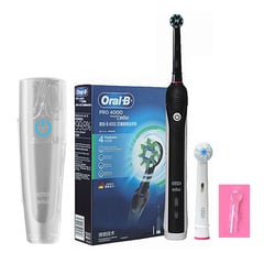 ORAL B - Cepillos dentales eléctricos Pro 4000 - Negro