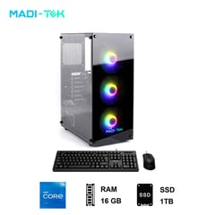 MADI TEK - PC Madi-Tek GALA5-11400 Core i5-11400, 16GB, 1 TB SSD