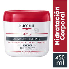 EUCERIN - Advanced Repair Crema Corporal PH5 450ml x6 UNIDADES