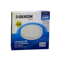 DIXON - Panel LED Circular para Adosar 24W Luz Fría