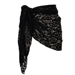 SOLKISSED - Pareo Daybreak - Black Lace -