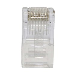 SATRA - 102040001 RJ45 CAT 6 CONECTOR PLUG - Caja x 100 unds.