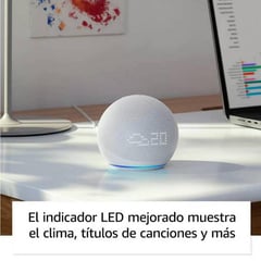 AMAZON - Amazon Alexa Echo Dot 5 con Reloj