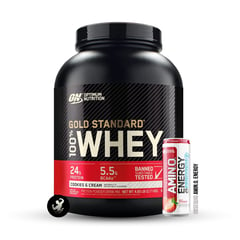 OPTIMUN NUTRITION - Proteína Gold Standard Whey 4.65 LB - Cookies and Cream