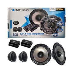 SOUNDSTREAM - Componente Set 300w Serie Arachnid AC-6.