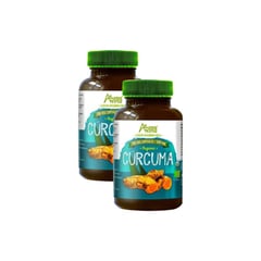 AMAZON ANDES - Pack x 2 Cúrcuma Orgánico en cápsulas 100u - 500mg -