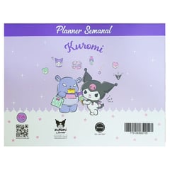 SANRIO - PLANNER 2025 SEMANALKAWAII KUROMI