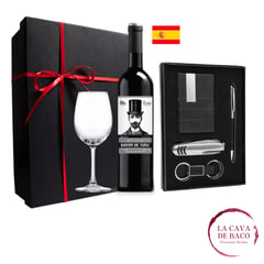 GENERICO - Vino tinto español Kit Turis Ejecutivo