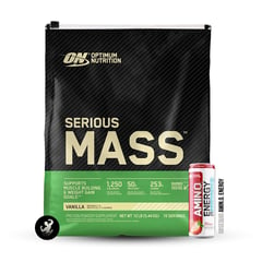 OPTIMUN NUTRITION - Serious Mass 12 LB - Vainilla