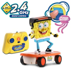 BOB ESPONJA - En Skate a Control Remoto con Turbo