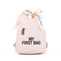 CHILDHOME - MOCHILA PARA NIÑOS MY FIRST BAG TEDDY OFF WHITE