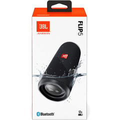 JBL - PARLANTE PORTÁTIL IMPERMEABLE FLIP 5 NEGRO 20 W IPX7