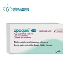 ZOETIS - Apoquel de 5.4 Mg x 20 Tabletas