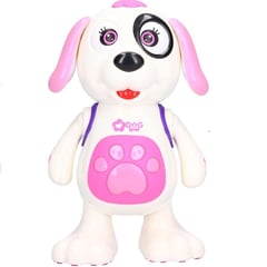 TOYSTATE - Dog funny Perrito Bailarín con Luz y Sonido Fucsia