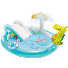 INTEX - Piscina Inflable cocodrilo Centro de Juego