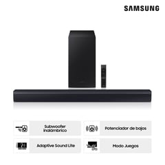 SAMSUNG - Soundbar Bluetooth 2.1 CH HW-C450