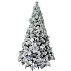 GENERICO - Árbol de navidad Pino NEVADO Americano - rama por rama 180cm - NR-180