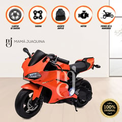 DUCATI - Moto a Batería para Niños «DUCATI DIAVEL» Licenced Orange