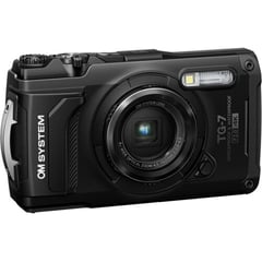 OLYMPUS - OM System Tough TG-7 Cámara - Negro