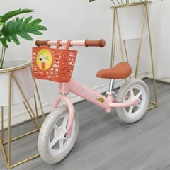 GENERICO - BICICLETA DE EQUILIBRIO BALANCE VINTAGE PARA NIÑOS-ROSADO