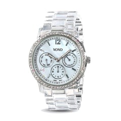 XOXO - Reloj XO5529 de Mujer Correa Transparente