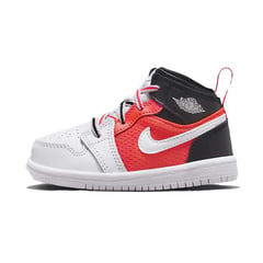 AIR JORDAN - Zapatillas Urbanas Jordan Retro 1 Coral Blanco Infante