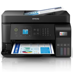 EPSON - Impresora Multifuncional EcoTank L5590 ImprimeEscaneaCopiaFaxUSBLANWi-Fi