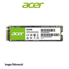 ACER - DISCO SOLIDO INTERNO FA100 256 GB NVME M.2 P/N: BL.9BWWA.118