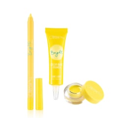 BEAUTY CREATIONS - Set delineador gel pomada amarillo