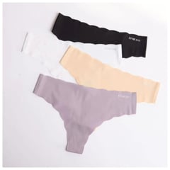 EPHIFANY UNDERWEAR - Pack de 4 Floral Tangas