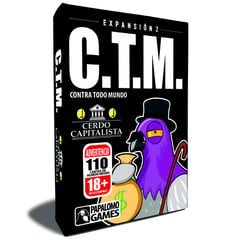 PAPALOMO GAMES - Contra todo mundo ctm 2 Cerdo Capitalista - edición limitada