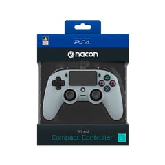 NACON - Mando PS4 Controller Wired Compact Grey