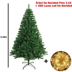 OTTOWARE - ÁRBOLNavideño Pino 2.10 M + 500 luces