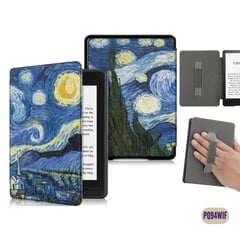 KINDLE - Funda Case Magnética Paperwhite 10 Gen Noche Estrellada Correa