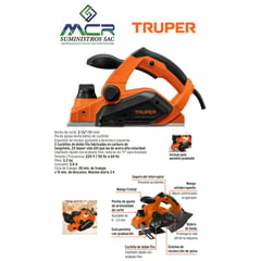 TRUPER - CEPILLO ELECTRICO PROFESIONAL 3-1/4" 850W 220V