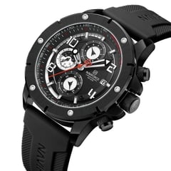 NAVIFORCE - Reloj para hombre deportivo militar con cronógrafo