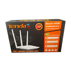 TENDA - Router F3 N300 Wps-repetidor- Aprouter-wisp