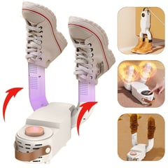 IMPORTADO - Secador Eléctrico de Zapatos Zapatillas Portatil con Luz UV